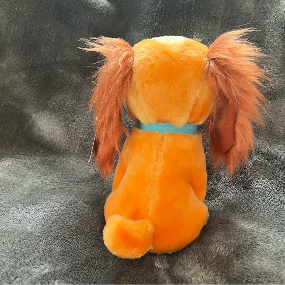 Vintage Walt Disney Lady And The Tramp Lady Plush Dog Stuffed Animal With Tag - Picture 3 of 7